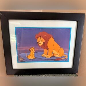 Framed 1995 Special Edition Disney’s The Lion King Lithograph
